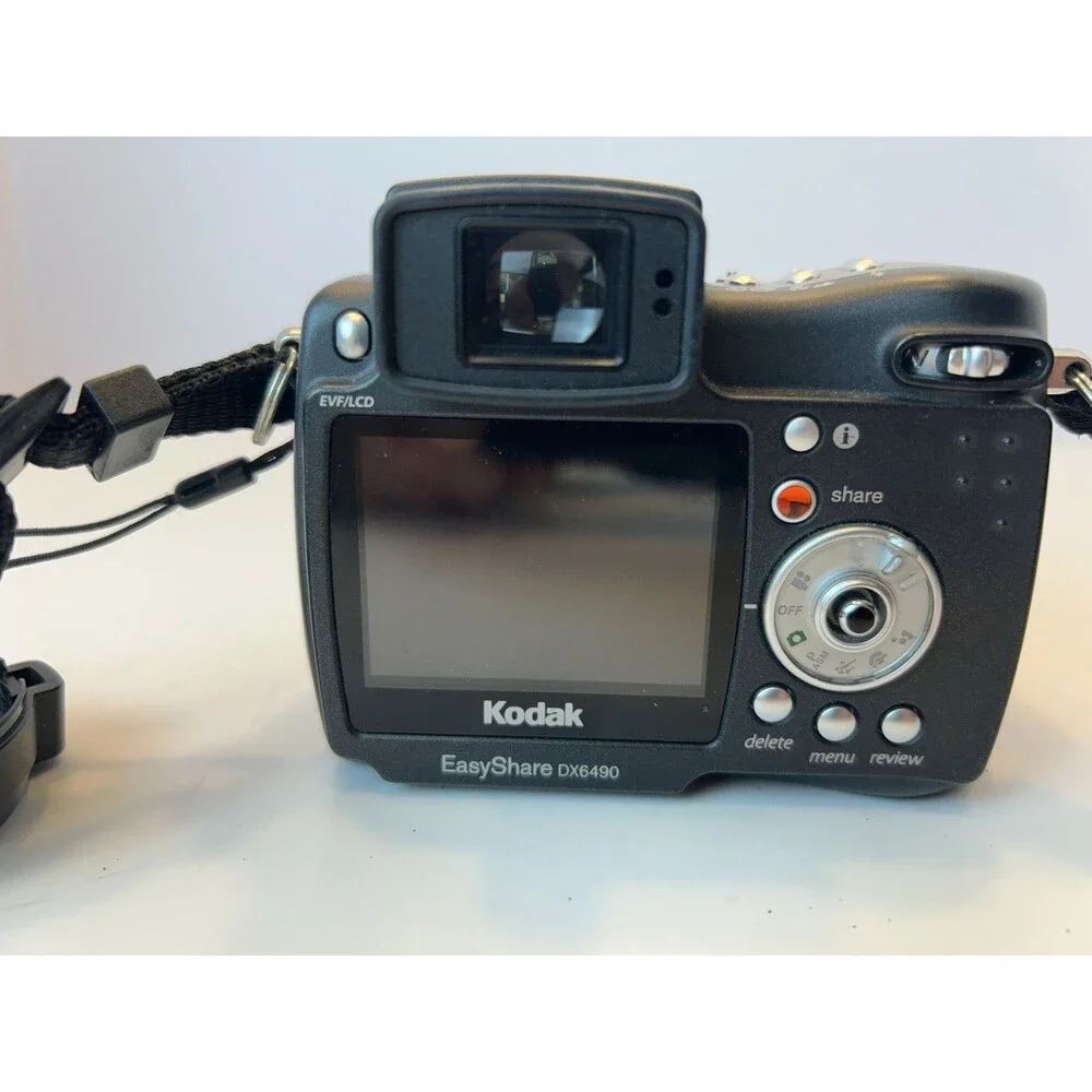 Kodak EasyShare DX6490 4MP Digital Camera Bundle - Charger, Battery , Cord